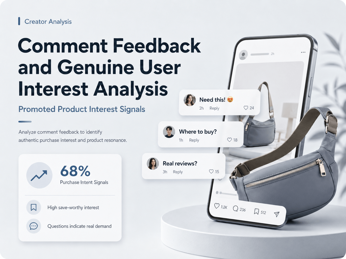 Comment Feedback and Genuine User Interest Analysis
