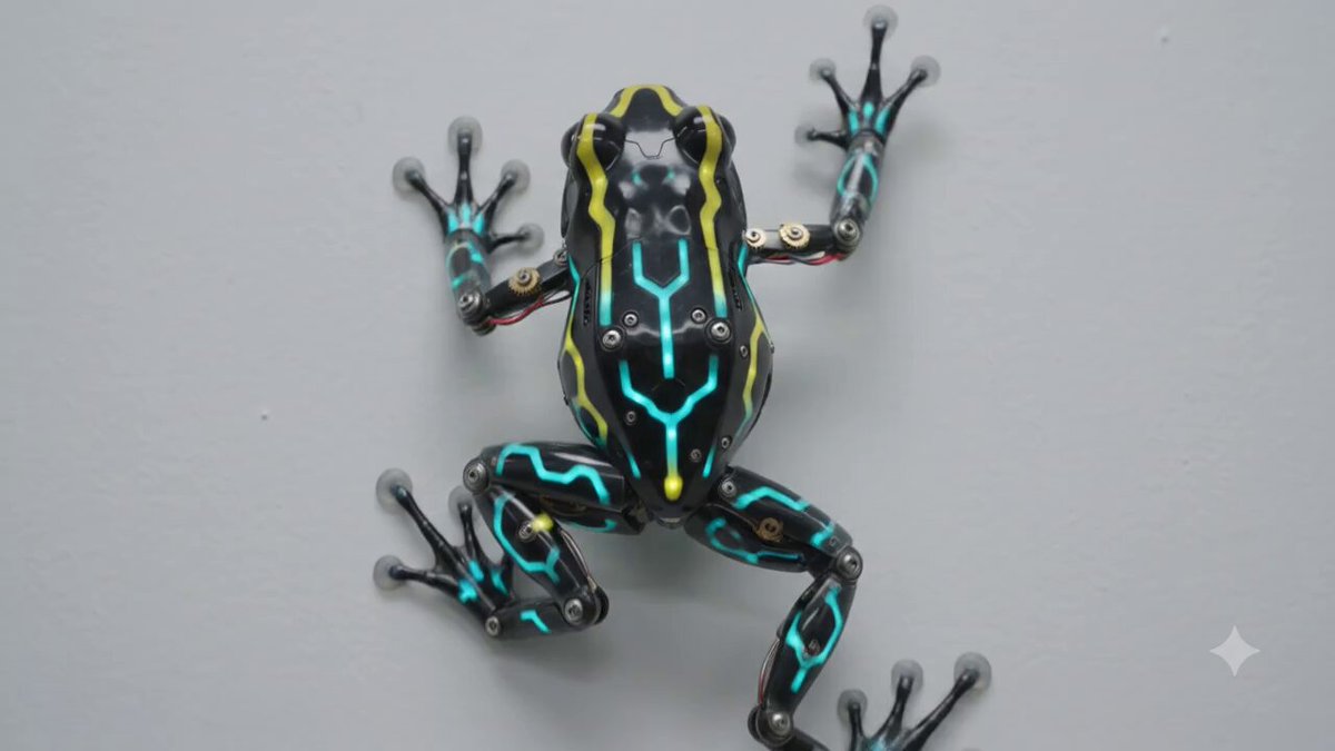 LED Robot Frog