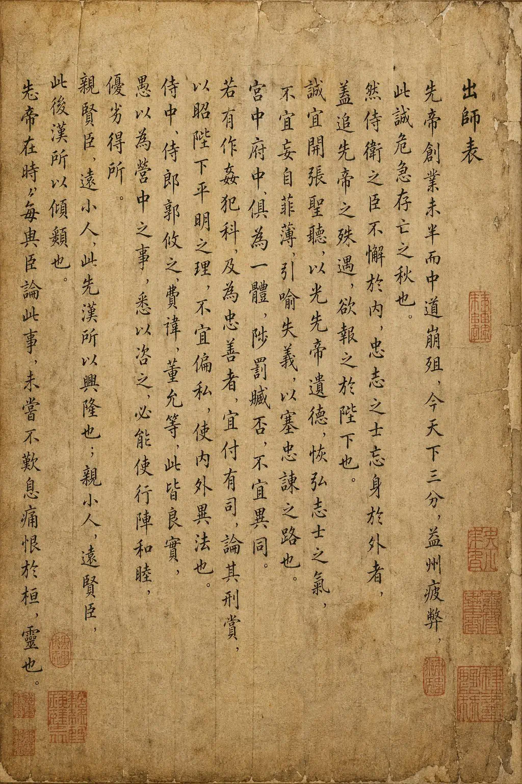 GPT-Image-2 example: Chinese Classical Manuscript